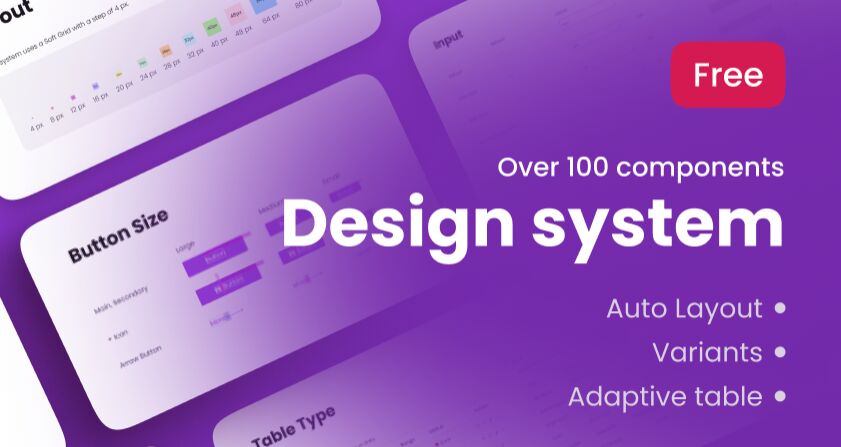 Free Design System Ui Kit